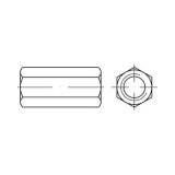 Toolcraft 156903 prolazna spojnica M30 60 mm čelik galvansko pocinčani 10 St. | shoptok.hr