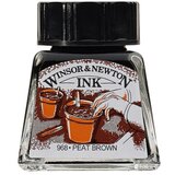 WINSOR & NEWTON Tinta za crtanje (Ilovača smeđe boje, 14 ml, Boca) | shoptok.hr