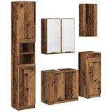 Set namještaja za kupaonicu 5 pcs Staro drvo Konstruirano drvo | shoptok.hr