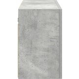 vidaXL Kopalniška stenska omarica betonsko siv 100x25x40 cm inž. les | Shoptok.si