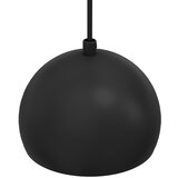  Luster na sajli SOOL 1xE27/15W/230V, prečnik 15 cm, crna | Eponuda.com