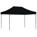 Šator za svadbe - šator za zabave Crna 279 x 410 x 315 cm Oxford tkanina | shoptok.hr