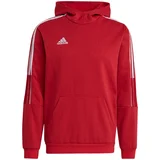 Adidas Športne jope in jakne Tiro 21 Sweat Hoody Rdeča