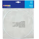 Playbox Bijeli metalni prsten 20 cm | shoptok.hr