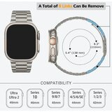 HITZEE kovinski pašček za Apple Watch 42–49 mm iz nerjavnega jekla | Shoptok.si