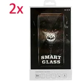  2x zaščitno kaljeno steklo Smart Glass za Samsung Galaxy S21 FE - črno