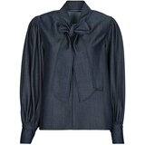 Karl Lagerfeld FLUID DENIM BLOUSE Plava Cijene