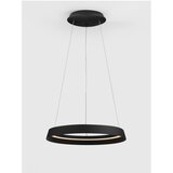 Nova Luce Mat crna LED viseća svjetiljka aluminijska s mogućnosti zatamnjivanja sa sjenilom od akrilnog stakla ø 45 cm Ormi – | shoptok.hr