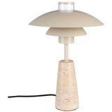 Zuiver Bež LED zatemnitvena namizna svetilka (višina 37 cm) Cole – Cene