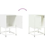  Noćni ormarići 2 kom bijeli 36 x 39 x 60,5 cm čelični | shoptok.hr