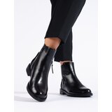 W. POTOCKI Black elegant women's ankle boots Potocki | Shoptok.si