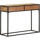  Konzolni stol 100 x 35 x 75 cm od masivnog drva manga | shoptok.hr