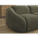 Bobochic Paris Zelena sedežna garnitura iz tkanine bouclé 230 cm Tina – | Shoptok.si