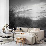  Foto tapeta - beach (black and white) 196x140 | shoptok.hr