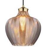 Globo 15898H1 - Luster na sajli JESSICA 1xE27/60W/230V Ø 22 cm zadimljeno staklo | Eponuda.com