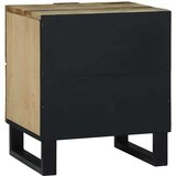  Noćni ormar 2 pcs Prirodna 40 x 33 x 46 cm Konstruirano drvo | Eponuda.ba