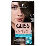 Schwarzkopf Gliss Color permanentna barva za lase odtenek 5-1 Cool Brown | Shoptok.si