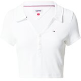 Tommy Jeans Majica mornarska / rdeča / bela | Shoptok.si