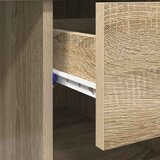  Stol s ladicama Sonoma hrast 90 x 49 x 75 cm Konstruirano drvo | shoptok.hr