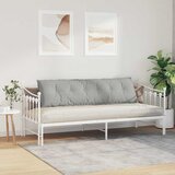  Jastuk za leđa Svijetlo siva 180 x 50 cm Mikrofiber tkanina | shoptok.hr