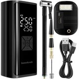  Električna pumpa za bicikl, kompresor za gume, power bank 6000 mAh, LED svjetiljka | shoptok.hr