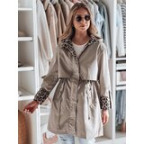 DStreet Kurtka damska parka przejściowa PANTER beżowa | shoptok.hr