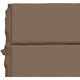  Jastučić za ležaljku GEMERT 100% poliester Sivosmeđa - Sivosmeđa 200 x 50 x 3 cm Melange | shoptok.hr