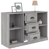  Komoda siva sonome 104,5x35,5x67,5 cm konstruirano drvo | Eponuda.ba