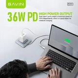 BAVIN punjač 36W 2x Type-C bela | ePonuda.com