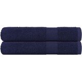 vidaXL Ručnici 2 kom modri 100 x 200 cm 360 gsm od 100 % pamuka | shoptok.hr