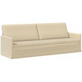SOFA za 3 osobe Krem 220 x 81 x 82 cm Tkanina | shoptok.hr