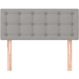  Posteljno vzglavje svetlo sivo 100x5x78/88 cm blago, (20737397) | Shoptok.si