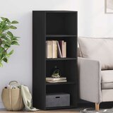 vidaXL Visoka komoda crna 40x41x124 cm od konstruiranog drva Cijene