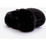 Boto Children's Slippers With Fur Black Birasta | ePonuda.com