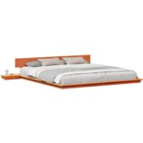  Konstrukcija postelje Rjava 200 x 200 cm les, (5000126426) | Shoptok.si