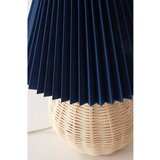 Jotex Modra/v naravni barvi namizna svetilka iz ratana (višina 36 cm) Sisal – | Shoptok.si