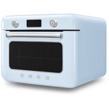 Smeg COF01PBEU Namizni parni pecica 50's Style, pastelno modra, 30 litrov zraka, kroženje žar in cisto pari. | Shoptok.si