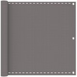  Balcony ekran Svjetlosiva 120 x 1000 cm HDPE i Aluminij | shoptok.hr