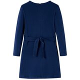  Dječja haljina s dugim rukavima modra 116 | shoptok.hr