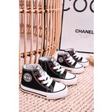 Kesi Klasické vysoké tenisky Big Star - černé | Shoptok.si