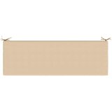  Jastučić za klupu SOEST 100% poliester Krem 140 x 50 x 5 cm Slike