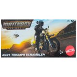 Mattel Matchbox: 2024 Triumph Scrambler motor 1/64 v papirnati škatli - | Shoptok.si