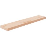 vidaXL Daska za police 100x20x4 cm neobrađena masivna hrastovina Cijene