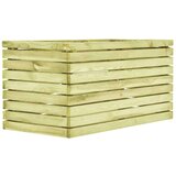  Posuda za cvijeće 100 x 50 x 50 cm od impregnirane borovine | shoptok.hr