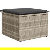 vidaXL Sjedeća garnitura za vrt 8 pcs Svjetlosiva 319 x 209 x 85 cm | shoptok.hr