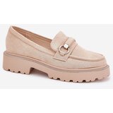 Boto Women's Moccasins Decorated with Rhinestones Beige Patina | shoptok.hr