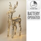  LED Božićna dekoracija 60xLED/3xAA 60 cm topla bela irvas/srebrna | Eponuda.com