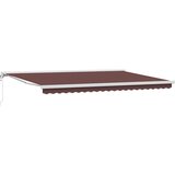 Tenda na automatsko uvlačenje smeđa 500 x 300 cm | Eponuda.com