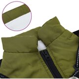 vidaXL Vodootporni reflektirajući kaput s pojasom za pse zeleni 2XL | shoptok.hr