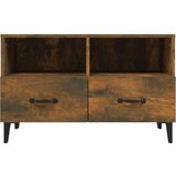 TV omarica dimljeni hrast 80x36x50 cm inženirski les, (20731117) | Shoptok.si